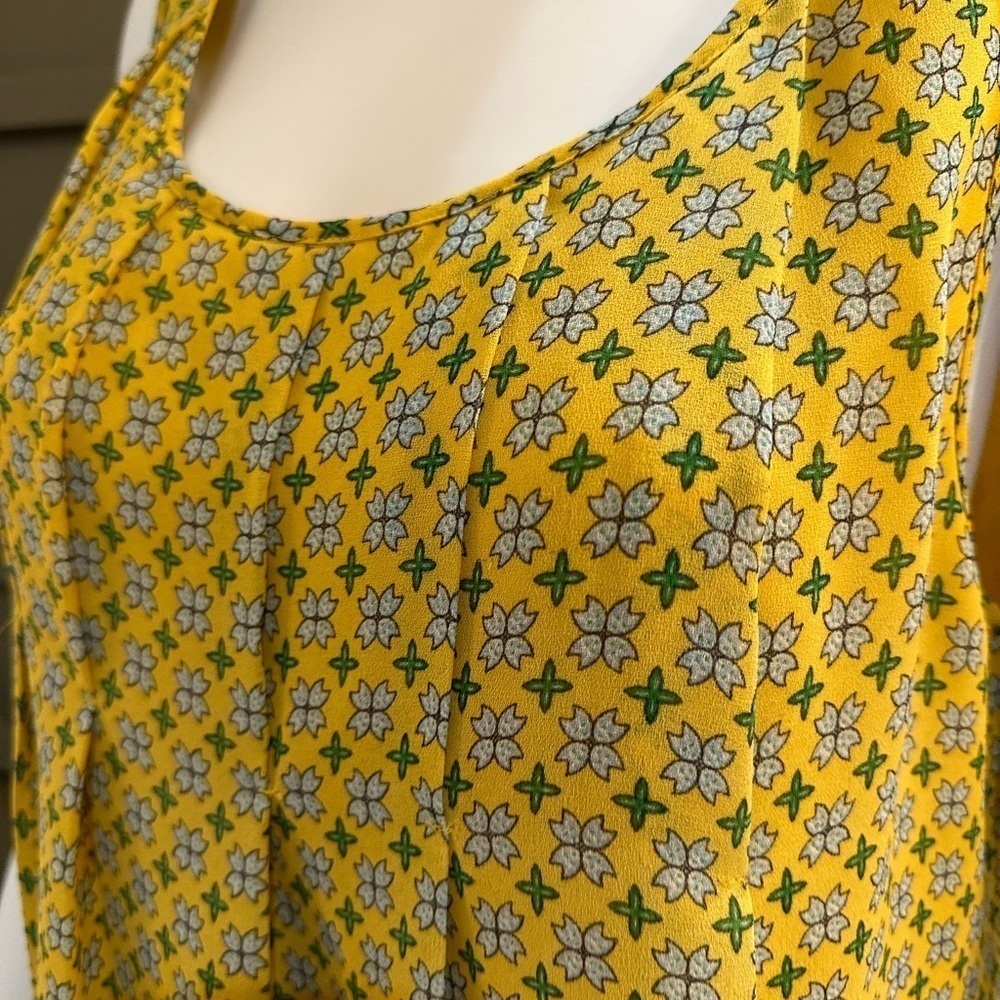 Sophie Max Yellow Dress Size L - Picture 2 of 6